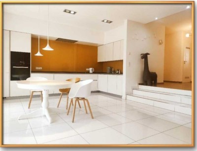 Luxurlöse 4 Zimmer-Wohnung mit Garten in einem reichen Literarischen Stil