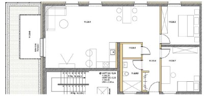 Neubauprojekt Warburgring 9 (PLZ 66424), 3 Zimmer-Wohnung mit Dachterrasse zu vermieten!