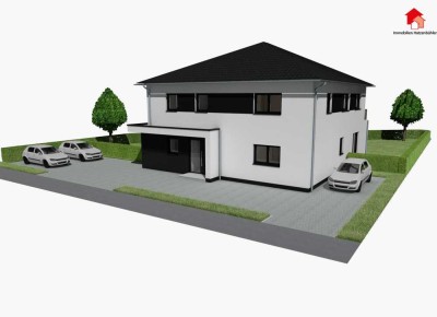 elegante Erdgeschosswohnung mit Garten - Neubau in energieeffizienter Bauweise - PV-Anlage