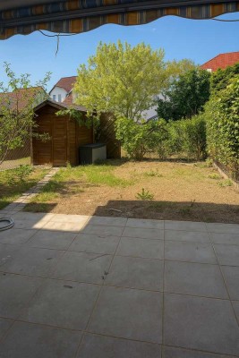 Erstbezug nach Sanierung: 2-Zimmer-Terrassenwohnung mit Garten, TG-Stellplatz & Aufzug in Flörsheim