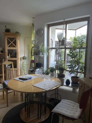 Helle 2-Zimmer-Wohnung mit Garten und Tiefgaragenstellplatz in ruhiger Lage von Landsberg