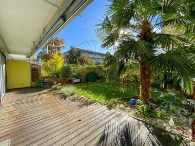 Wiesbaden-Auringen: Großzügig geschnittene 4-Zimmer Wohnung mit Terrasse und Garten!