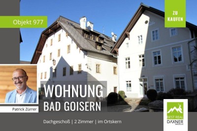 2 Zimmer Dachgeschosswohnung im Kern von Bad Goisern