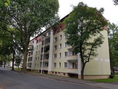 Vermietete 2-RW mit Balkon in grüner Wohnlage in Laubegast zu verkaufen