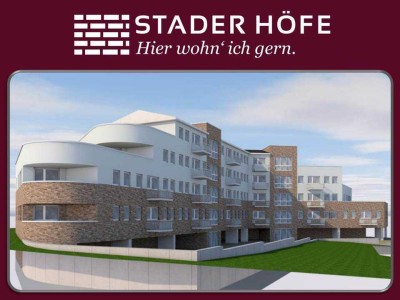 Moderne und helle Erdgeschosswohnung in den STADER HÖFEN zu vermieten