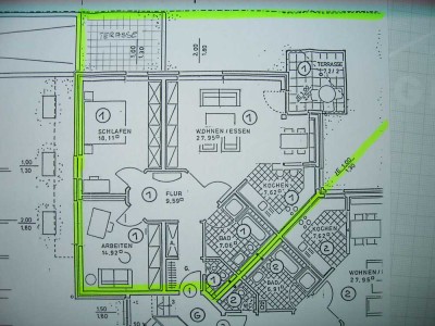 3-Zimmer Erdgeschosswohnung mit Garten