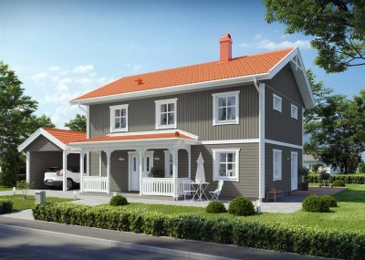 Nähe S-Bahn Petershagen-Nord SCHWEDEN (AUSBAU) HAUS inkl. ca. 600 m² GRUNDSTÜCK