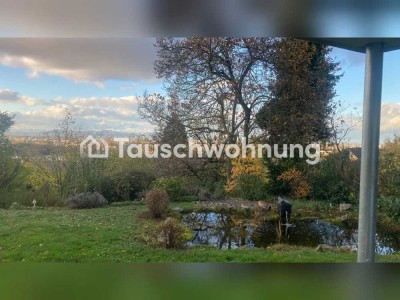 Tauschwohnung: Ruhige Wohnung in Merzhausen mit Terrasse und Garten