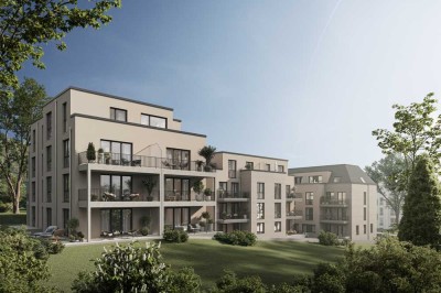 SEEQUARTIER EUTIN - Staffelgeschoss, ca. 18 m² Südwest-Dachterrasse, ca. 80 m², 3 Zi., TG-Stellplatz