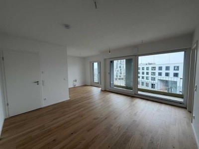 [Neubau] Luxuriöse helle 2-Zimmer Wohnung, 3. OG, Terrasse, Einbauküche, TG, Provisionsfrei