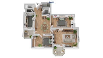 Modernisierte 3-Zimmer Wohnung in Wörgl
