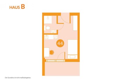 WS 2027: 23qm-Studentenstudio mit Dachterrasse in München-Freimann