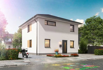 Kompaktes Familienhaus - Wohnen zu mietähnlichen Konditionen in Schmiedeberg/ Preis inkl. Grundstück