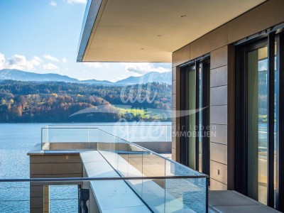 WÖRTHERSEE: Luxus-Penthouse mit privatem Seezugang