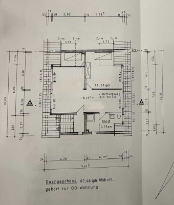 Ansprechenden Dachgeschosswohnung in ruhiger Lage von Bergkamen