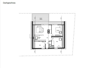 Helle und geräumige Wohnung mit großer Dachterrasse in ruhiger Lage von Herten