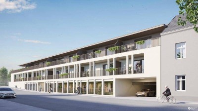 IHR NEUES ZUHAUSE IN DER HAASGASSE 8-10.
WOHNEN. WOHLFÜHLEN. WOLKERSDORF