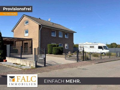 Kernsaniert – Zweifamilienhaus mit Baugrundstück - Randlage Stadtlohn