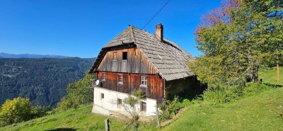 Alter Bauernhof in Toplage auf der Stolzalpe in Murau /Steiermark auf 1400 Meter Höhe