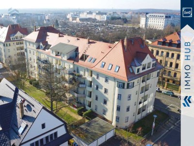 ++ Charmante 3-Zimmer-Wohnung im sanierten Altbau – mit Balkon, Loggia & Fußbodenheizung ++