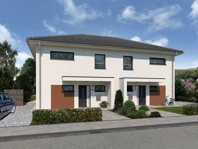 *Exklusives Grundstück* - modernes Doppelhaus mit Garten & eigenem Grundstück