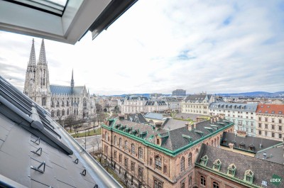 4-room apartment with spacious terrace near city center