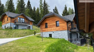 Stilvolle Ruheoase auf der Hochrindl - hochwertige Bergchalets - Ihr Rückzugsort mit Bergblick! Sofort beziehbar! Ski-Lift Nähe! Provisionsfrei