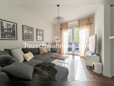 Tauschwohnung: DHH gesucht - bieten moderne 3,5 Zimmer Whng nahe Alsterlauf