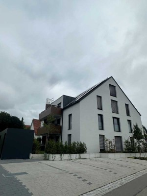 Baujahr 2023 - 2-Zimmerwohnung in KFW 40 Niedrigenergiehaus mit Terrasse und Küche