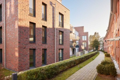 Familientraum: 4-Zimmer Neubauwohnung mit Terrasse und Gartenanteil