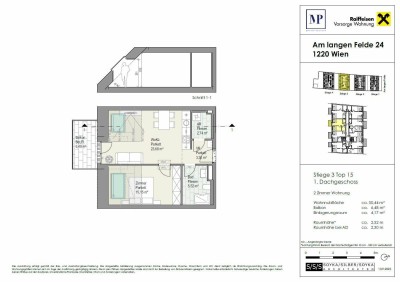 Eigentumswohnung | Stadt. Land. Fluss. | 2 - Zimmer Wohntraum - Top 3/15