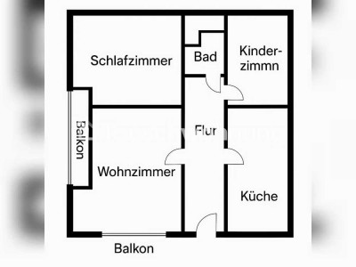 Tauschwohnung: 3 Zimmer wohnung in Teltow mitte gegen 4 Zimmer
