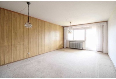 2 Zimmerwohnung mit Balkon, Keller, Stellplatz und Einbauküche in Marbach