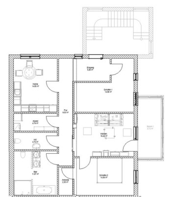 3 Zimmer Wohnung im Zentrum von Zell a. H.