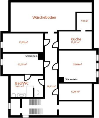 Freundliche und sanierte 4-Zimmer-Wohnung in Herrnhut