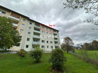 Gepflegte &amp; praktische 2-Zimmer Wohnung in Aussichtslage!