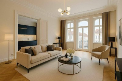 **RARITÄT** top-sanierte Altbauwohnung - Architektur mit Aura, elegante Ausstattung ** beim Augartenpark &amp; Nähe TU ** Förderung **