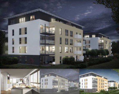 Moderne 3-Zimmer-Erdgeschosswohnung mit großer Terrasse & Garten