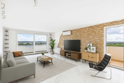 Traumwohnung über den Dächern von Viernheim
