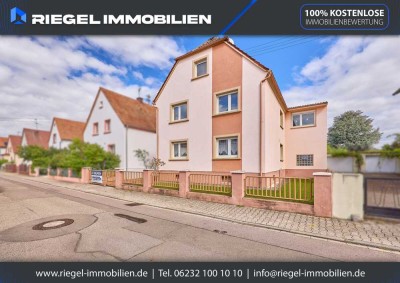 Sie hier? Wir auch! EFH mit Doppelgarage und Werkstatt auf einem ca. 557 m² gr. Grundstück