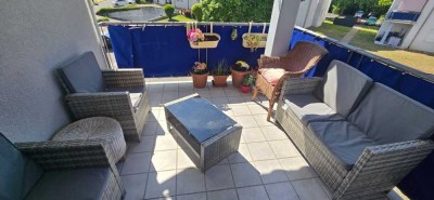 3-Zimmer-Wohnung mit  Balkon, Stellplatz und Tiefgaragenplatz