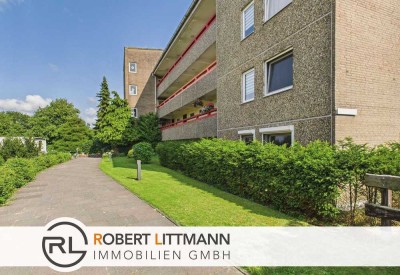 Zentral gelegene 3-Zimmer-Wohnung mit eigenem Garten & Terrasse