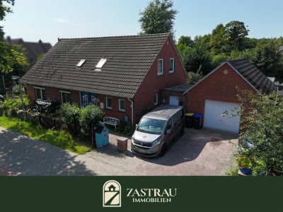 Haus mit Potenzial – innen zwei Bereiche, außen viel Freiheit