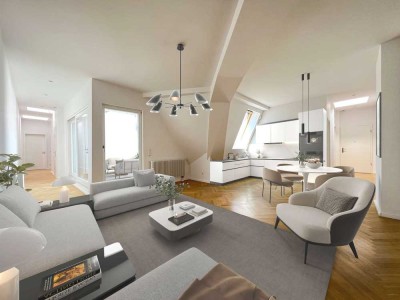 SONNIGE GR. 2 ZIM. DG MIT 2 TERRASSEN + LIFT - SOLARTHERMIE+JALOUSIEN