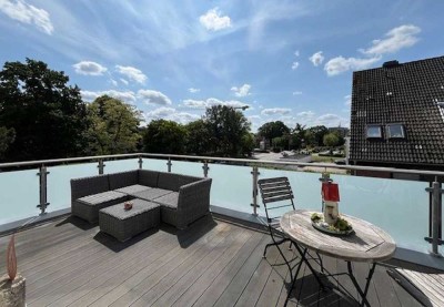 Moderne Maisonette-ETW mit großem Südwest-Balkon in Norderstedt