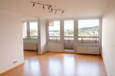 Exklusiver Rheinblick: 3-Zimmer-Wohnung mit Balkon und Einbauküche in Bingen - ohne Maklerprovision