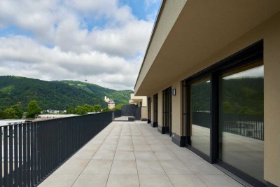 Blick ins Grüne - 4 Zimmer Penthouse in Lahnstein