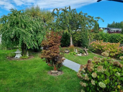 Kleines Paradies in einer idyllischen Kleingartensiedlung