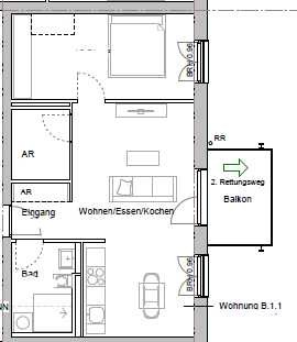NUR MT WBS!!
schöne, helle 2 Zi. Whg. mit EBK und E-Geräten, inkl. Balkon