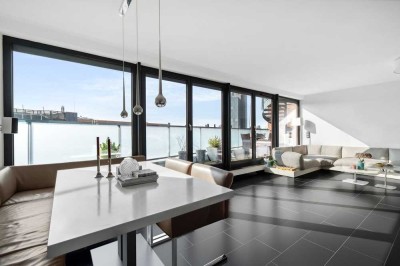 Die Elbchance!                                                               Modernes Penthouse m...